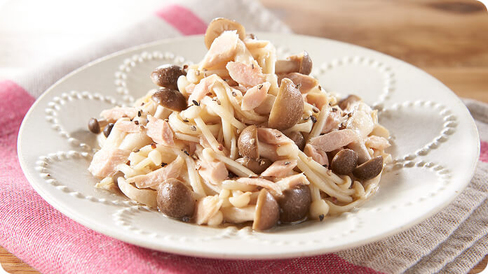 ツナの無限きのこ